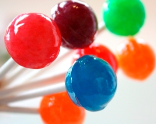 colored candy